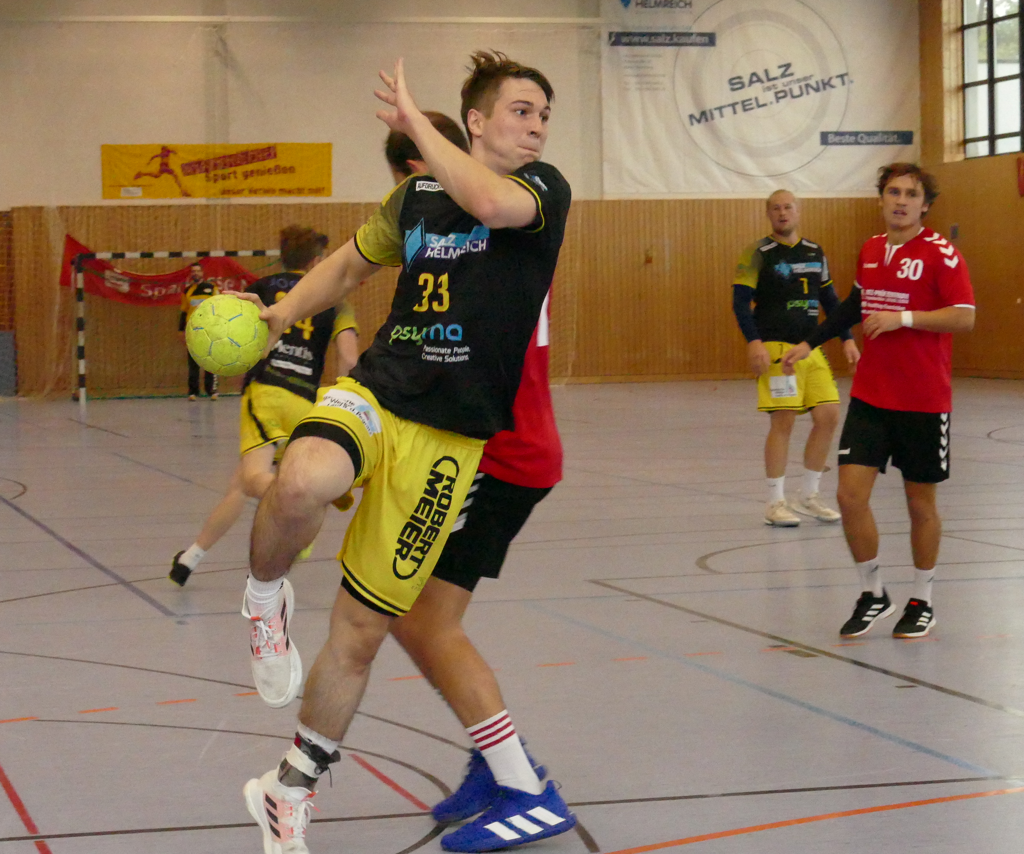 Lukas Frank steuerte 4 Tore zum Sieg bei